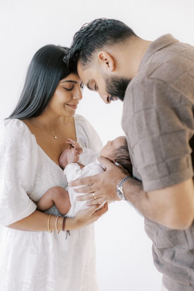 Calgary newborn photographer studio in home